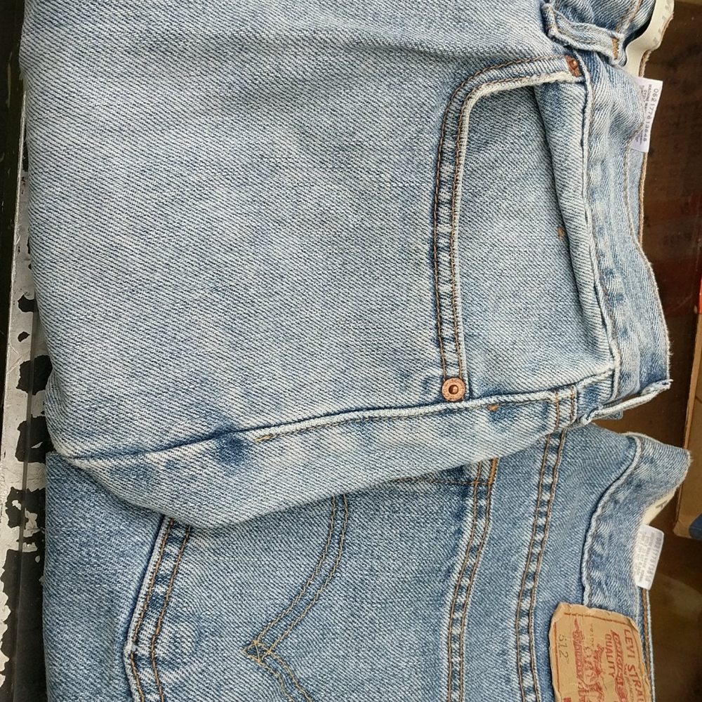 2 pairs of Levi's 512 men's jeans